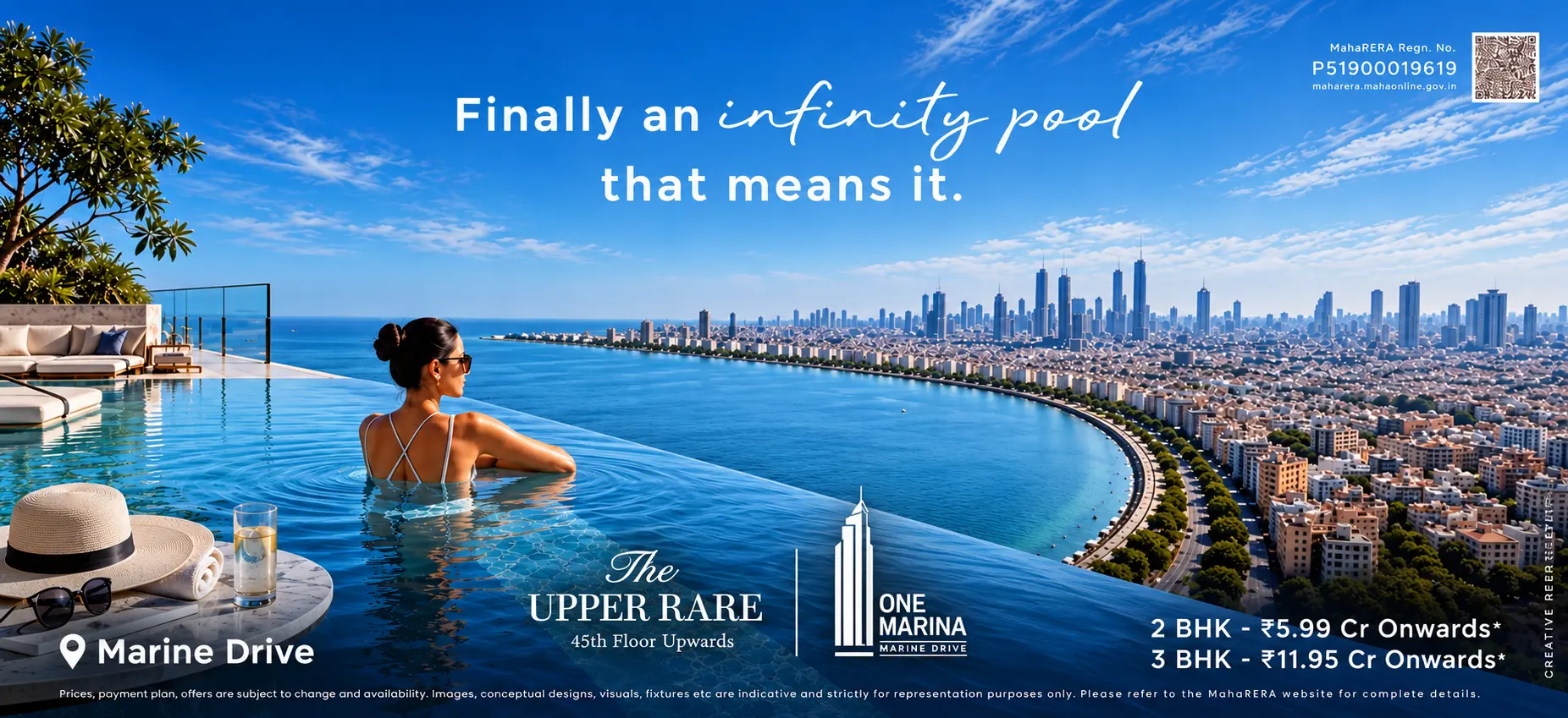 Finally an infinity pool